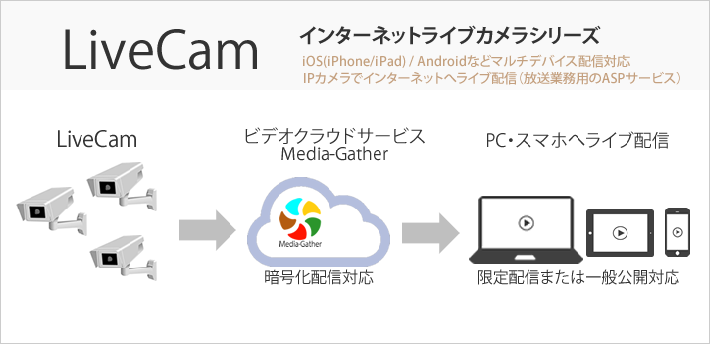 LiveCam（インターネットライブカメラ）シリーズイメージ